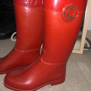 Christian Dior rain boots